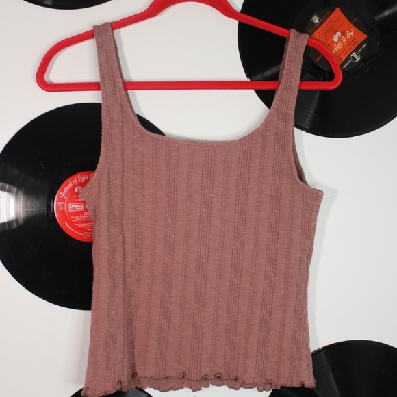 Dusty Pink Aeropostale tank top - Picture 2 of 2